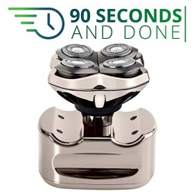 Skull Shaver Pitbull Platinum Pro Rasoir Electrique Homme Tête et Visage avec Bonus Lame CR-3