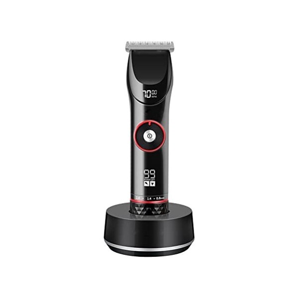 Cellars 3500mAh 10h Hair Clipper for hommes lavables rechargeables tondeuse de cheveux en acier inoxydable machine de découpe