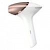 Philips Lumea BRI973/00 SenseIQ Épilateur à lumière pulsée 450000 impulsions 3 têtes intelligentes Option sans fil Blanc