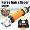 QHYTL Tondeuse électrique Professionnelle Portable pour Cheveux de Cheval, Tondeuse de Coupe de Cheveux de bétail de Ferme à 