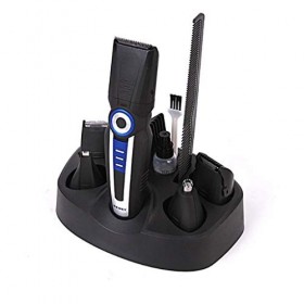 YWAWJ 4 en 1 Multifonctions Rasoir électrique Rechargeable Barbe extrême Puissance Forte Barbe avec Lame en céramique de Tita