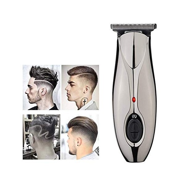 YWAWJ Clipper cheveux rechargeable professionnelle Comprend Clipper qualité avec le Guide Combs sans fil Trimmer Easy Clean B