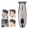 YWAWJ Clipper cheveux rechargeable professionnelle Comprend Clipper qualité avec le Guide Combs sans fil Trimmer Easy Clean B