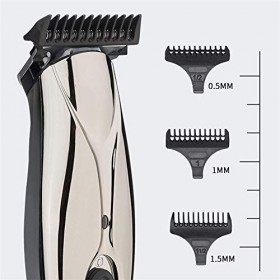 YWAWJ Clipper cheveux rechargeable professionnelle Comprend Clipper qualité avec le Guide Combs sans fil Trimmer Easy Clean B