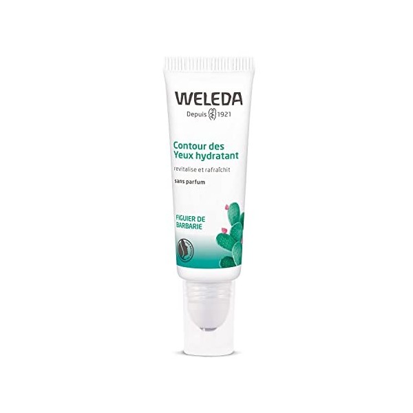 Weleda - Contour des Yeux Hydratant au Figuier de Barbarie - Revitalise et Rafraîchit - Tube 10 ml