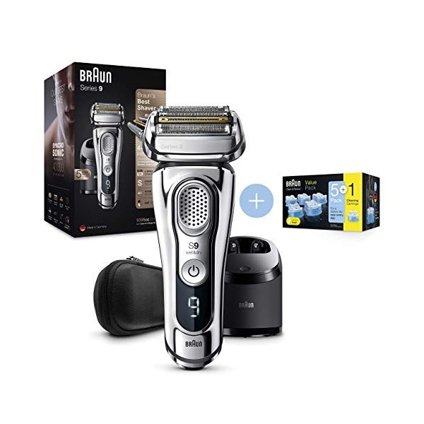 Braun Series 9 - 9395cc + Braun Cartouches CCR 5 + 1