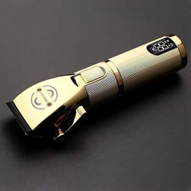 LIRUXUN Golden Metal Barber Shop Coiffeur Coiffeur Coiffeur Coup de cheveux Coup de cheveux Cordon électrique Clipper à cheve
