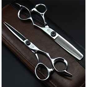 Ciseaux De Cisaillement De Coiffure En Acier En Acier Inoxydable De 6,0 Pouces, Ensembles De Ciseaux De Coupe De Cheveux De S