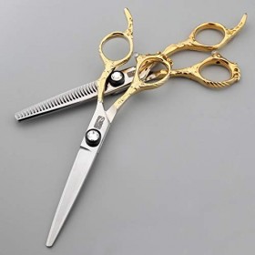 Ciseaux/ciseaux de coupe de cheveux professionnels - Vis de tension de réglage 15,2 cm , 100 % acier inoxydable, idéal pour 