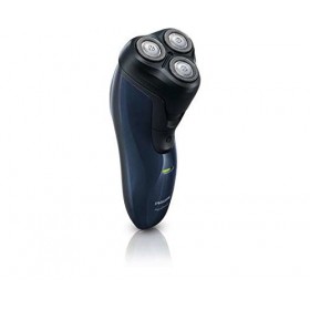 Philips AquaTouch AT620 – Rasoir boutons, HQ56, 2 année s , Noir, Bleu, Plastique, AC/Batterie 