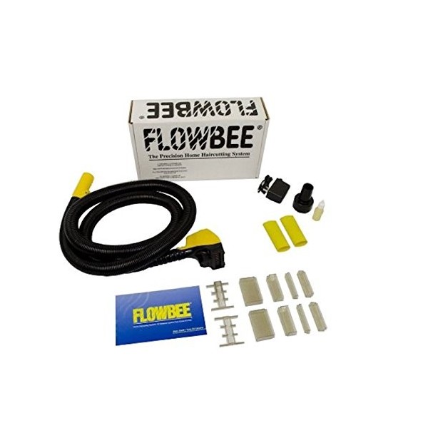 Flowbee Système de coupe de cheveux avec un adaptateur de vide supplémentaire débit dabeille + adaptateur de vaporisateur e