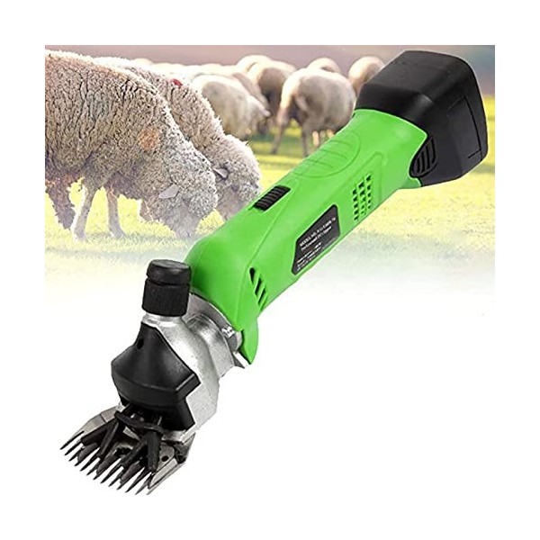 QHYTL Electric Clipper Cordless, Portable Goat Clippers Rechargeable, for Shaving Fur Wool in Alpacas, LL Electric Wool Shear