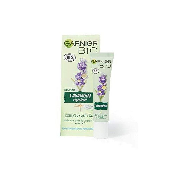 Garnier Bio - Soin Yeux Anti-Âge - Lavandin Régénérant - 15 ml