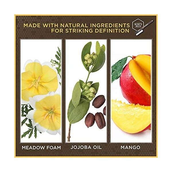 BURTS BEES - Nourishing Eyeliner, Midnight Gray - 0.04 oz. 1.14 g Eyeliner / Khôl / Crayon