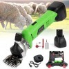 NIVOK Sheep Shears Electric Clipper Cordless, Portable Goat Clippers 6500mah Rechargeable, for Shaving Fu Electric Wool Shear