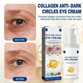 Contre Les Cernes,Crème Contour des Yeux Cernes et Poches, Anti-âge Hydratant Anti-Cernes Crème,Reduces Puffiness,Dark Circle