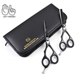 Professional Barber Ciseaux de coiffure à effiler et coupe 14 cm la main gauche uniquement