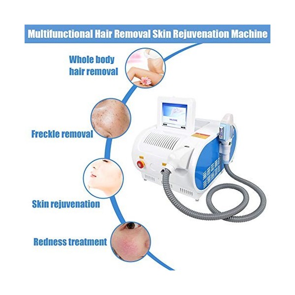 Machine dépilation, 5 en 1 multifonction salon de maison femmes hommes corps entier épilation dispositif de rajeunissement d