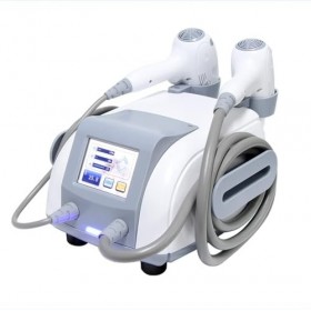 Appareil de beauté 2 en 1 pour épilation sans douleur 808 nm - Pour rafraîchir la peau - 10 millions de coups - Épilation rap