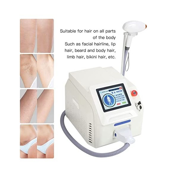 Épilation 808nm, permanent 808 Hair Remove Device Portable longue durée pour salon de beauté 1 