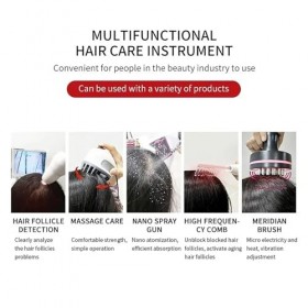 TOCOLA Machine Professionnelle De Traitement Et De Régénération De Perte De Cheveux 5 en 1, Machine De Traitement des Cheveux