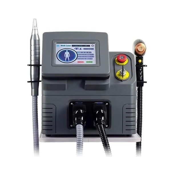 DETMOL Machine de retrait de tatouage picoseconde pour rajeunissement de la peau 808nm diode laser épilation salon de beauté 