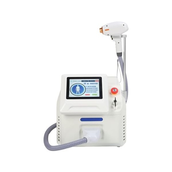 DETMOL Machine dépilation professionnelle permanente 808 nm 808 nm pour salon de beauté prise britannique 220 V 