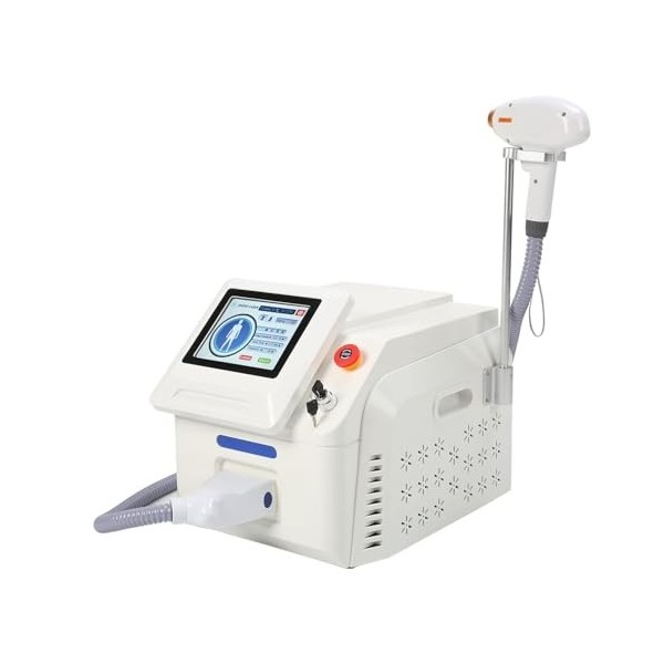 DETMOL Machine dépilation professionnelle permanente 808 nm 808 nm pour salon de beauté prise britannique 220 V 