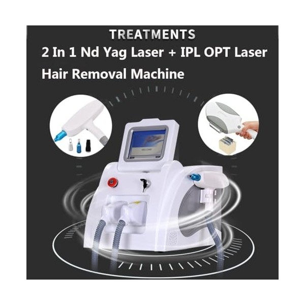 AMNOOL Opt SHR IPL Machine dépilation permanente anti-taches de rousseur 3 filtres IPL pour chloasma coups de soleil taches 