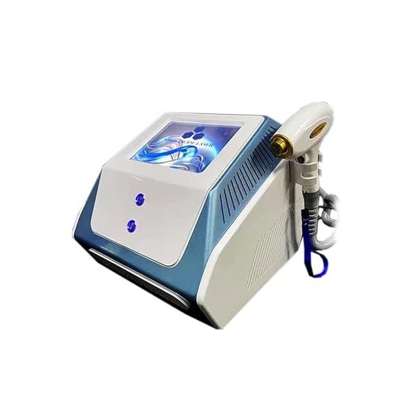 GURSAC Machine dépilation laser portable à diode 808 nm - Épilateur indolore pour le visage - Polyvalent - Conçu pour les ty