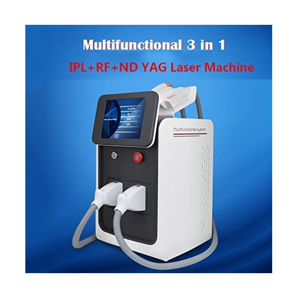 ND YAG Supprimer tatouette RF Machine de rajeunissement de la peau, Elight opt SHR Equipement de beauté dépilation