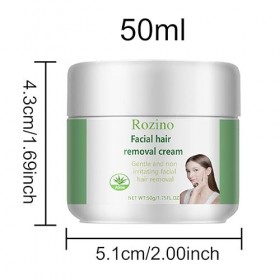 Crème dépilatoire à laloès - Crème dépilatoire à laloe - 1,75 Fl Oz Épilateur hydratant, apaisant, naturel doux et efficace