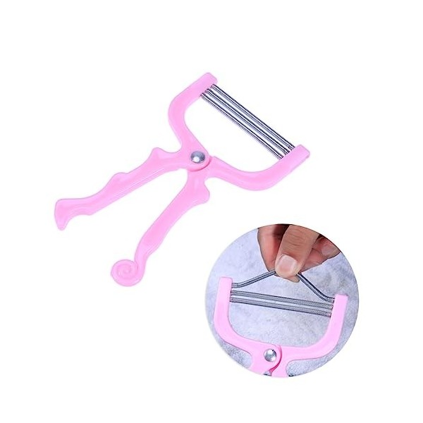 minkissy Plucker Épilateur pour le visage et la lèvre supérieure - Épilateur facial pour femme - Enfile-cheveux pour le visag...