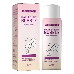 Spray dépilatoire indolore | 100 ml Spray dépilatoire naturel pour hommes et femmes, Crème dépilatoire en spray pour les jamb