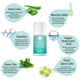 Bioniva Crème Anti-âge pour les Yeux Bio contre les Cernes et les Rides