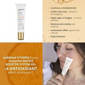 Sesderma | C-VIT Crème Contour des Yeux | Vitamine C | Crème Contour des Yeux | Éclaircissement des yeux | Réduit les poches 
