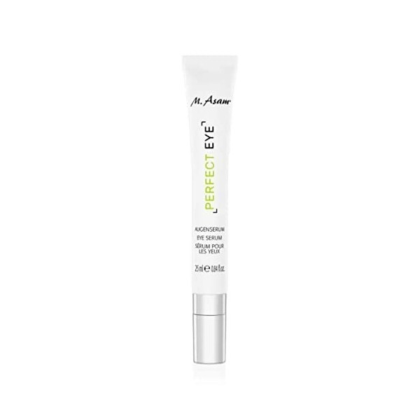 M. Asam Perfect Eye Contour des yeux 25ml avec acide hyaluronique – Soin des yeux pour réduction des cernes et décongestion