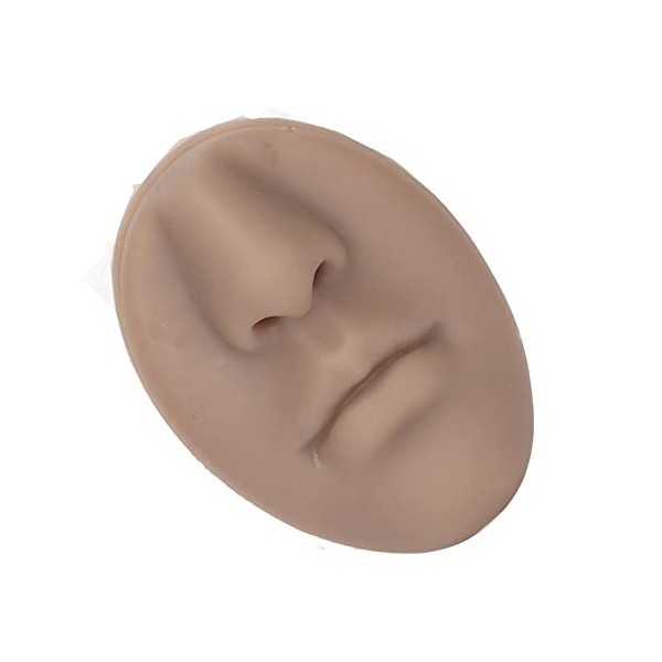 Modèle de Pratique de Perçage, Modèle de Nez en Silicone Réutilisable élastique Pratique pour les étudiants pour le Salon Co