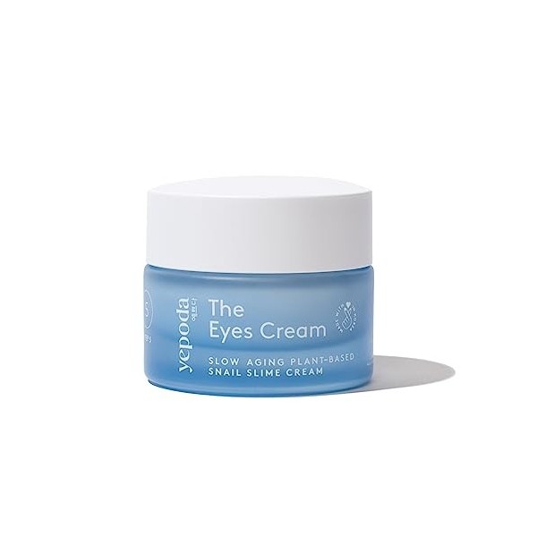 Yepoda - THE EYES CREAM - Crème pour le contour des yeux à base dalternative végétale à la bave descargot 15 ml 