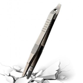 Pincettes portatives en titane - Mini pincettes dextérieur en titane - Pincettes de ramassage de haute dureté pour lescalad