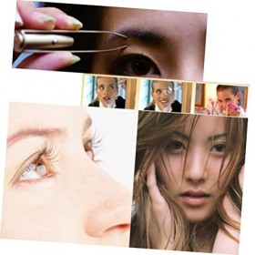 Beavorty Pince À Épiler LED Pince À Sourcils LED Lumière Cils Pince À Sourcils Épilation Pince À Épiler Pince À Sourcils Pinc