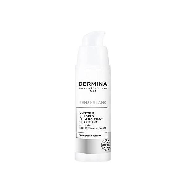 Contour Des Yeux Eclaircissant Clarifiant Tous Types De Peaux 30ml Sensi-Blanc Dermina