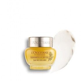 LOCCITANE - Baume Regard Immortelle Divine - Soin Jeunesse du Contour des Yeux - Nourrit, Réconforte, Raffermit et Tonifie -