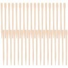 Beavorty 200 Pcs Bâtons De Cire À Sourcils Bâtons De Cire En Bois Bâtons Applicateurs De Cire Bâtons De Cire À Sourcils Lèvre