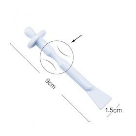 minkissy De Cire Nettoyant Pour Cheveux Du Visage De Cire 2 En 1 Dissolvant Blanc Pour Le Visage 1 Pièce