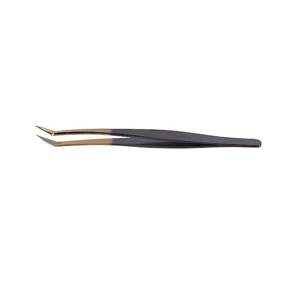 Pince à épiler pour extensions de cils, pointe fine pour greffe de cils pour salon de coiffure