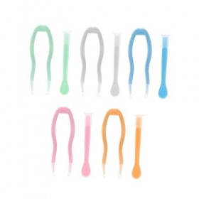 Healeved 5 Pièces Pince à Épiler Dissolvant De Lentille Pincettes à Lentilles Outil Succion