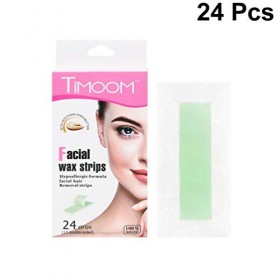 OSALADI 1 Sac de Bandes de Cire pour Le Visage Kit de Cire à Sourcils Bande de Cire Dépilation pour Les Sourcils Lèvres Visa