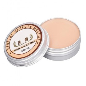 Cire de Modelage de Fausses Plaies, Maquillage à Effets Spéciaux DHalloween pour Cicatrices, Brûlures, Coupures, Légère et C