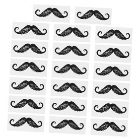 FOMIYES 20 Pièces Autocollants Bâtons De Cire Pour Cheveux Hommes Costumes Bandes De Cire Pour Le Visage Outils Pour Hommes C